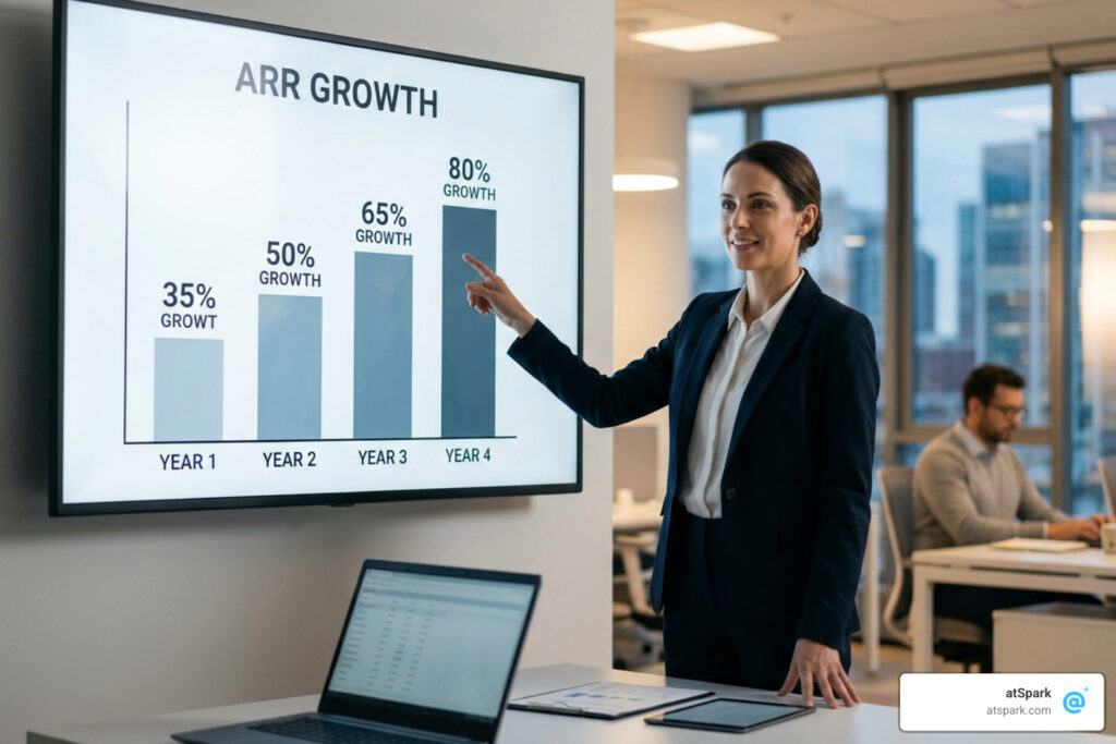 How Does Your SaaS ARR Growth Rate Stack Up Against the Best
