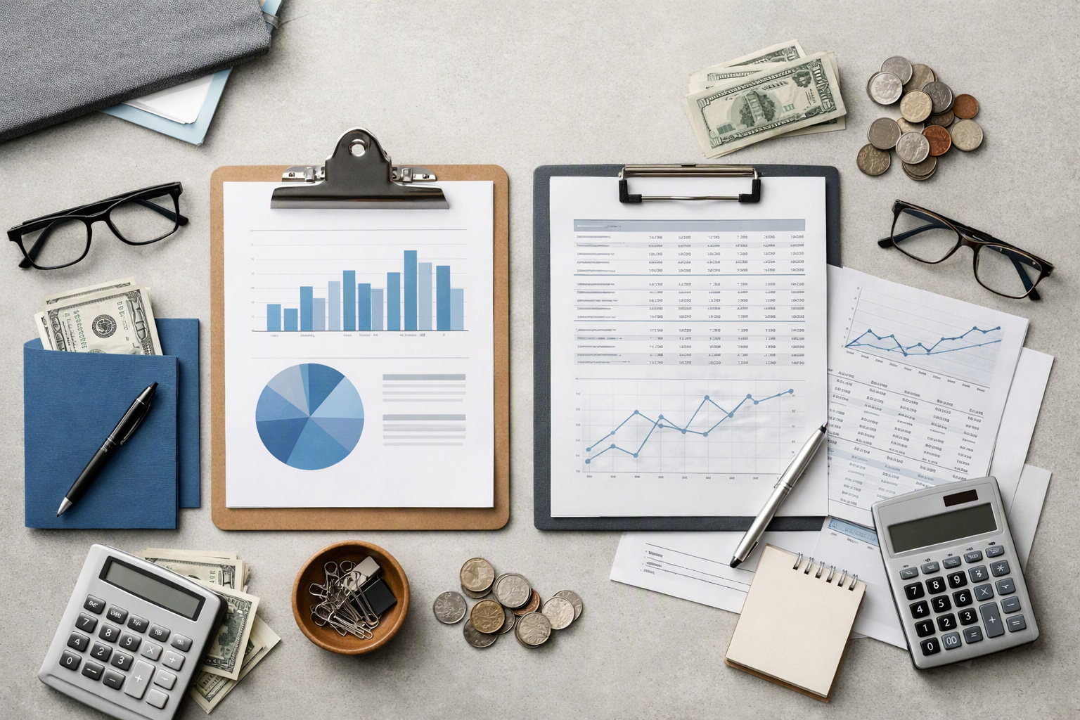 How is a revenue reporting dashboard different from a finance dashboard?