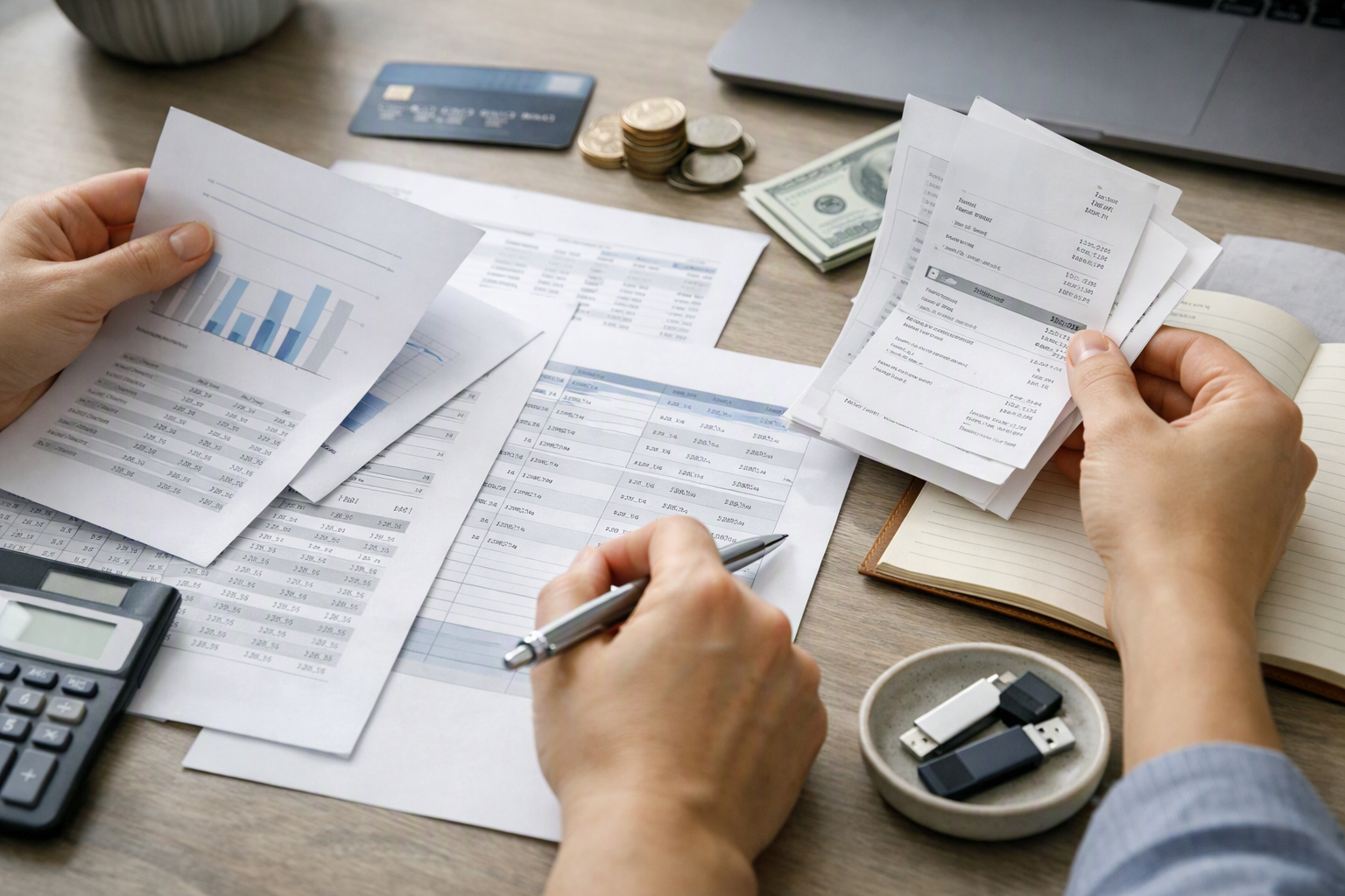 What data sources feed a revenue reporting dashboard?